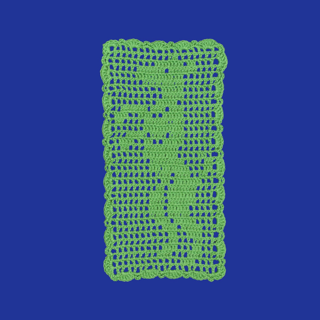Begging Dog Filet Crochet Chart