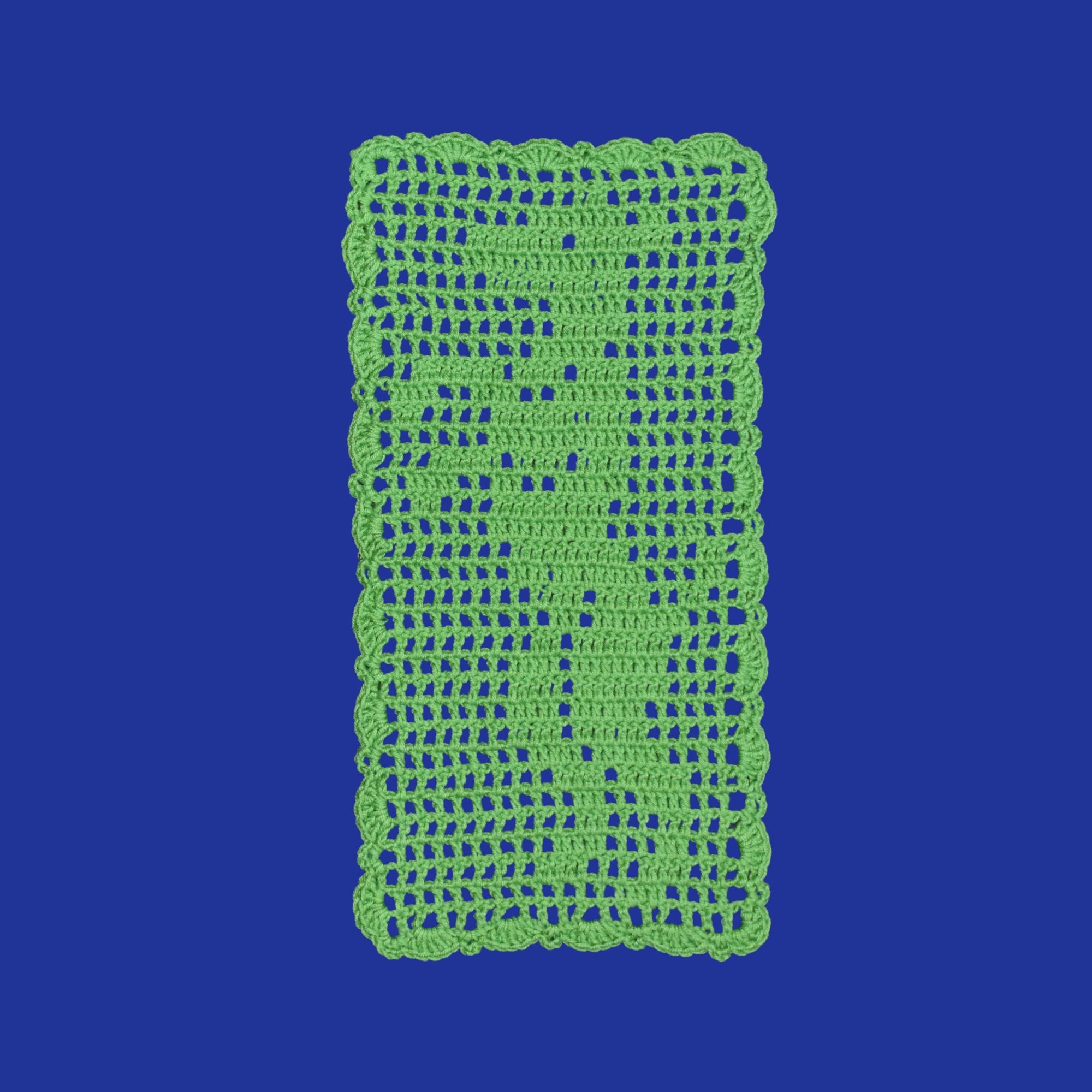 Begging Dog Filet Crochet Chart
