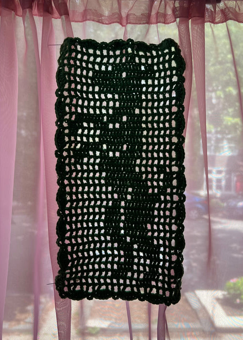 Begging Dog Filet Crochet Chart